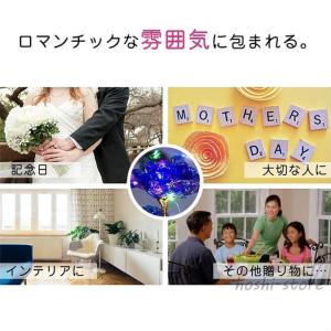 プリザーブドフラワー バラ 金メッキローズ バ...の詳細画像5