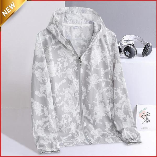 ラッシュガード メンズ UVカット カーディガン パーカー 吸水速乾 ラッシュパーカー 紫外線カット...