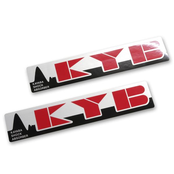 ■10-0002 KYBステッカー 2枚セット  (MORIWAKI/モリワキカヤバ/Z1/Z2/Z...