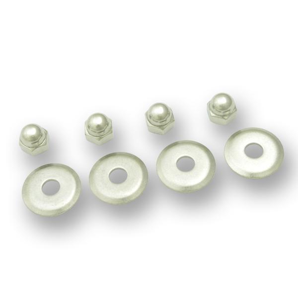 ■81-5113 Z/KZ フロントステップマウントナット&amp;ワッシャセット ステンレス  (Z1/Z...