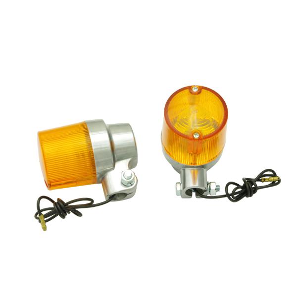 ST-1314 こだわりヨーロピアンウィンカー アルミ/オレンジ (Z1/Z2/Z750/Z900/...