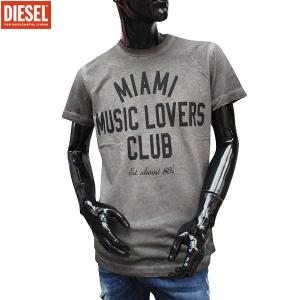 ディーゼル DIESEL メンズ トップス Tシャツ 半袖 ヴィンテージ/ユーズド加工・MIAMI MUSIC LOVERS  CLUBロゴプリント付Tシャツ 00SVRK 0KANH 900 (R10584) :170410-09:ガッツブランドショップ - 通販 -  Yahoo!ショッピング