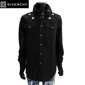 ジバンシー GIVENCHY メンズ トップス シャツ 長袖 襟部分スター