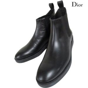 ディオールオム DIOR HOMME メンズ 靴 ブーツ レザー シンプルデザインサイドゴアブーツ ブラック 31B0089 ARN BLACK  (R99500) 13A