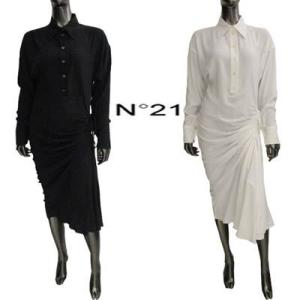 ヌメロヴェントゥーノ N°21 レディース ワンピース ドレス シャツ
