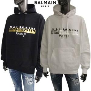 バルマン BALMAIN メンズ トップス パーカー フーディ 2color ロゴ