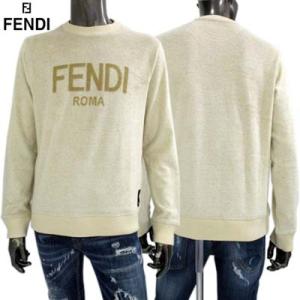 フェンディ ロゴトレーナー スウェットシャツ メンズ FENDI 裾タグ