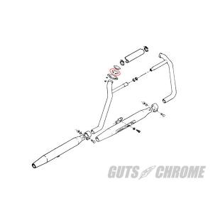 エキゾーストフランジ リテーニングリングの詳細画像1