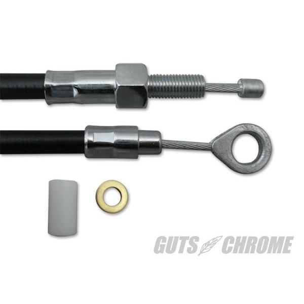 86〜03年XLモデル　ブラック　クラッチケーブル　約143cm