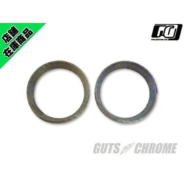 ハーレー マフラー ガスケット 2枚組 エキゾーストガスケット 3400-2104 65324-83...