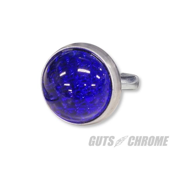 ●Red Fox ガラスレンズリフレクター ラウンドカット ブルー