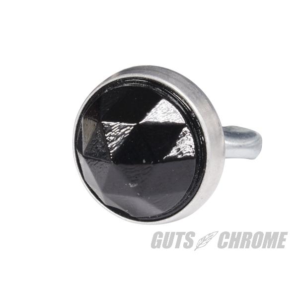 ●Red Fox ガラスレンズライセンスボルト プリズムカット ブラック