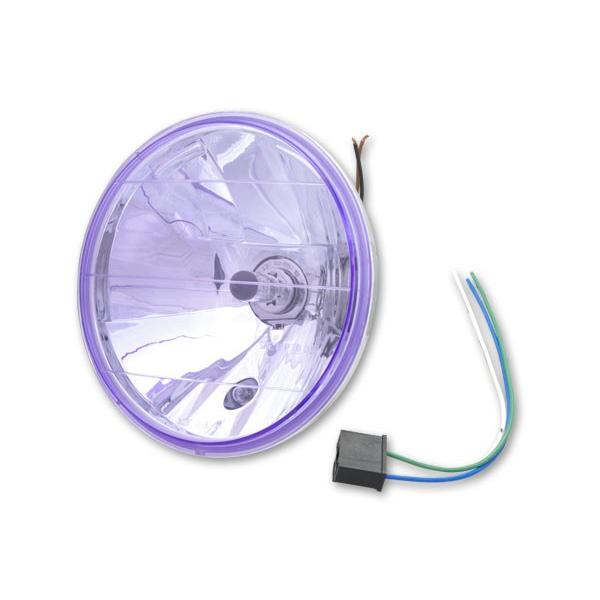 マルチリフレクター ヘッドライト ブルー  180φ (180パイ/Z1/Z2/Z750/Z900/...