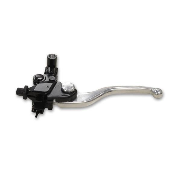 アジャスター付クラッチレバーホルダー シルバー（Z1/Z2/H2/Z750/Z900/Z1000/K...