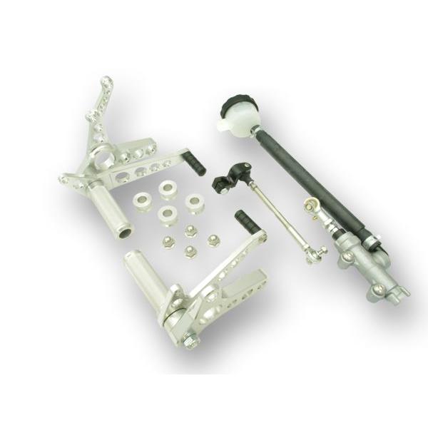 Z/KZ ビレットバックステップ リアディスク TYPE2 シルバー (Z1/Z2/RS/Z750/...