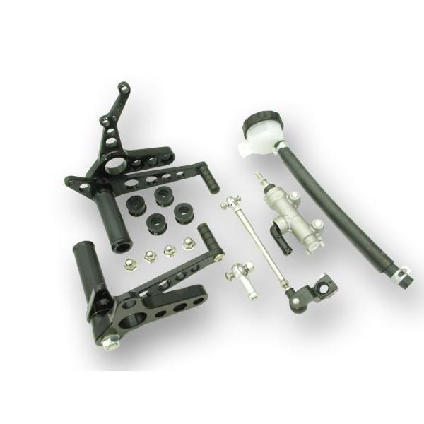 Z/KZ ビレットバックステップ リアディスク TYPE2 ブラック (Z1/Z2/Z750/Z90...