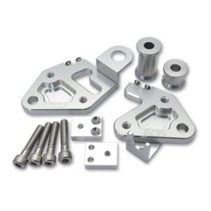 Z/KZ フロント エンジンマウントセット シルバー （Z1/Z2/Z750/Z900