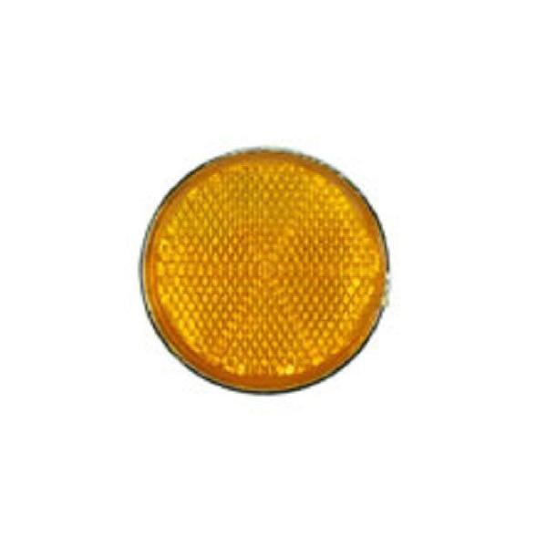 ■81-1194 サイドリフレクター イエロー/メッキリム　（Z1/Z2/ZI/ZII/RS/Z75...