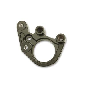 □75-1003 Z1 Z2 キャリパーサポート ガンメタ (APロッキード/H2/ZI