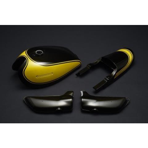 ▼Z1 Z2 72年 イエローボール外装セット 　(Z1/Z2/ZI/ZII/Z750/Z900/Z...