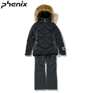 フェニックス phenix レディース スキーウェア 上下セット スノー スプレイ スキースーツ SNOW SPRAY SKI SUITS (ブラック) ESW222P56の商品画像