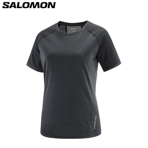 SALOMON OUTLINE TEE W (DE)：LC2029800[23ss] サロモン