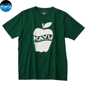 KAVU カブー アップルTee Apple Tee コットン Tシャツ 半袖 メンズ (Green) 19820233 【1月12日10:59まで】の商品画像