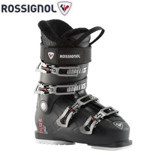 [旧モデルブーツ]ロシニョール ROSSIGNOL レディース ピュアコンフォート60 PURE COMFORT 60 (ブラック) スキーブーツ 23-24モデル｜gutsoutdoorshop