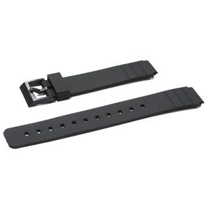 カシオ スタンダード MQ24 etc 互換 ベルト 16mm ラバー ウレタン 凸型 ca-010