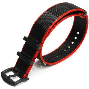 腕時計 NATO ベルト 20mm 22mm ナイロン オリーブグリーン ブラック