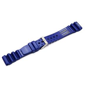 腕時計 ラバー ベルト 18mm 20mm 22mm 24mm ウレタン ブラック