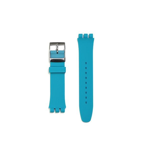 スウォッチ swatch ベルト 16mm 17mm 19mm 20mm ホールレス シリコン ラバ...
