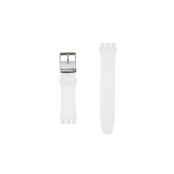 スウォッチ swatch ベルト 16mm 17mm 19mm 20mm ホールレス シリコン ラバ...