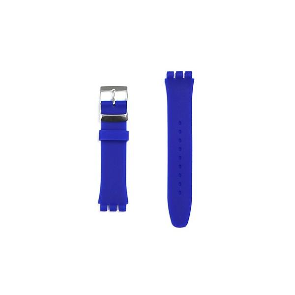 スウォッチ swatch ベルト 16mm 17mm 19mm 20mm ホールレス シリコン ラバ...