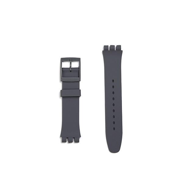 スウォッチ swatch ベルト 16mm 17mm 19mm 20mm ホールレス シリコン ラバ...