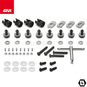 【セール6/2まで】GIVI 12RKIT サイドケースホルダー用 ラピッドリリースキット RAPID RELEASE システム対応｜HONDA XL750 トランザルプ  対応｜GUUBEAT-MOTO