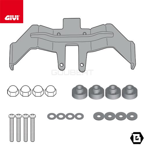 GIVI 3110KIT フィッティングキット ST604 Sport-T Multilock サイ...