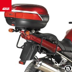 GIVI 348FZ リアキャリア リアボックス 用 MONORACK モノラック ／ YAMAHA FZS 1000 FAZER (03 - 05) / YAMAHA FZS 1000 FAZER (01 - 02)専用｜guubeat-moto