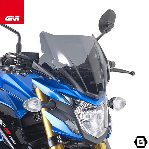 【5/28当店在庫品】GIVI A3113 スモークスクリーン／SUZUKI GSX S750 (1...