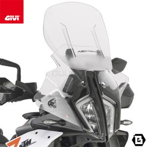 KTM 890アドベンチャー純正スクリーン GIVI（ジビ） GIVI D7716ST クリアスクリーン｜KTM 890 アドベンチャー
