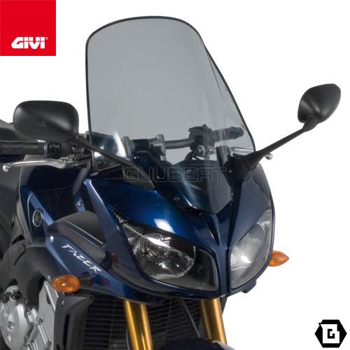 GIVI D437S スクリーン／YAMAHA FZ1 FAZER 1000 (06 - 15)専用...