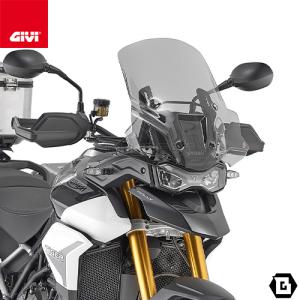 MT-10 GIVI スクリーン カーボンファイバー GIVI D2129B スポーツスクリーン ブラック／YAMAHA MT-10専用