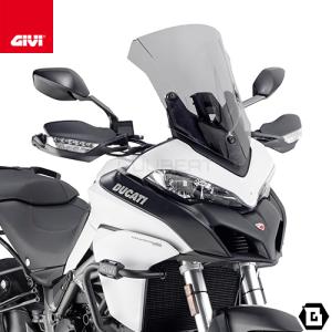DUCATI ムルティストラーダ1200 スクリーン2個セット GIVI（ジビ） GIVI D7406ST クリアスクリーン｜DUCATI ムルティ