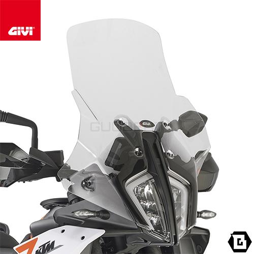 【セール3/22まで】GIVI D7716ST クリアスクリーン｜KTM 890 アドベンチャー /...