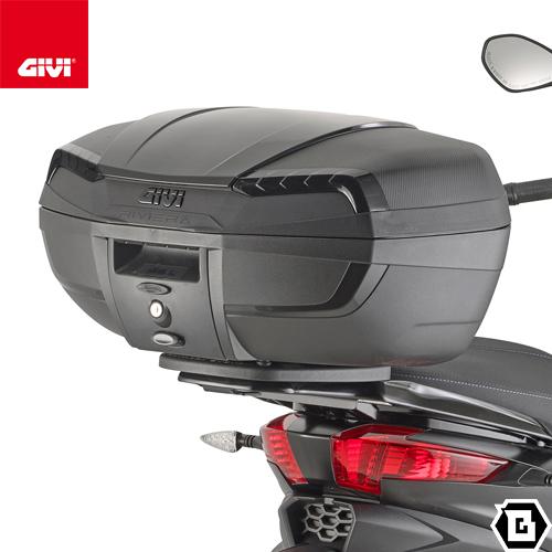 GIVI E46NB トップケース リビエラ（RIVIERA） トリプルブラック モノロックタイプ ...