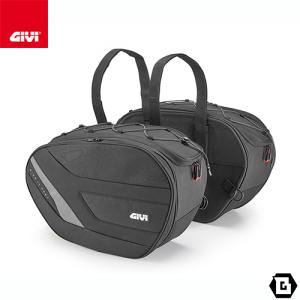 靴/バッグ GIVI EA101B GIVI（ジビ） バイク サイドバック GIVI Easy-T EA101B 24-30L （拡張