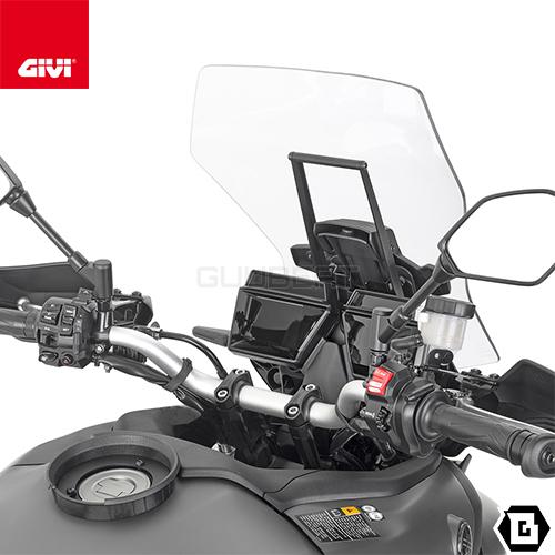 GIVI FB2159 スクリーンマウントバー ブラケット スマホホルダー・ナビ取付対応｜YAMAH...