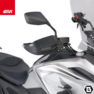 GIVI HP1192B ハンドガード／HONDA NC750X (21 - 23) / HONDA CB 500 X (19 - 23)専用／ジビ｜guubeat-moto