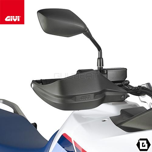 GIVI HP1201B ハンドガード（ブラック）ナックルガード 防風ハンドプロテクター｜HONDA...
