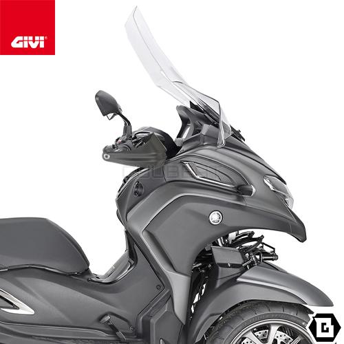 GIVI HP2149B ハンドガード（ブラック）ナックルガード 防風ハンドプロテクター｜YAMAH...